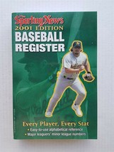 The Sporting News 2001 Official MLB Baseball Register Book - Jason Giambi - £5.30 GBP