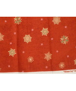 Winter Joy Snowflakes 1 yd Fabric Remnant Michele Wojcicki. Avlyn Inc - £6.23 GBP