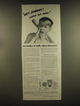 1939 Metropolitan Life Insurance Ad - Hey Johnny! Come on over - £14.65 GBP