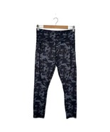 Zyia Active Leggings Womens 8 10 Black Camouflage Ankle Side Pockets Spo... - $27.06 CAD