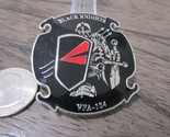 Strike Fighter Squadron 154 Black Knights VFA-154 USN CPO Challenge Coin... - $44.54