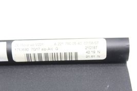 07-08 MERCEDES-BENZ W221 S600 PANORAMIC ROOF REAR ROLLER SHADE SUEDE GRAY E4647 image 11