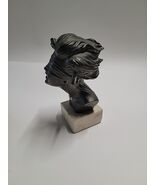 Blindfolded Smiling Lady Sculpture - $88.11