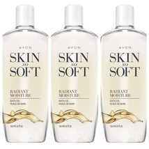 Avon Skin So Soft Radiant Moisture Bath Oil - 25oz Lot Of 3 - £51.76 GBP