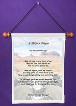 A Biker&#39;s Prayer Poem - Personalized Wall Hanging (835-1) - $19.99