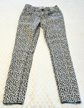 Bullhead Women&#39;s Jeans Size 1 High Rise Skinniest Black White Daisies Su... - $28.05