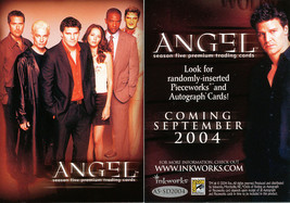 Angel Season Five A5-SD2004 Comic-Con Promo Card - $2.50