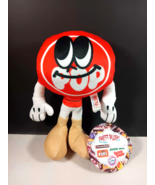 Toy Factory Tootsie Roll Pop Cherry Candy Sweet Plush 7” Stuffed Animal New - $362.76 MXN