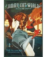 Jimmy Eat World Poster Fillmore Recover Emanuel 2004 - $1,240.14 MXN
