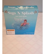 Mermaid Swimming Pool Blue &amp; White NEW! - $12.00