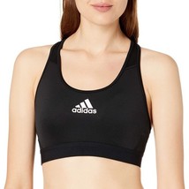 adidas Women&#39;s Medium Suppor Racer Back Don&#39;t Rest Alphaskin Sports Bra ... - $16.04
