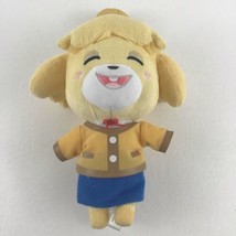 Nintendo Animal Crossing Smiling Isabelle 8&quot; Plush Stuffed Video Game Toy - £19.35 GBP