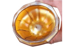 c1910 Quezal Iridescent American Art glass diminutive bowl - £226.10 GBP