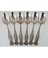 Towle Empire 1894 Argent Sterling Cuillère à Café Lot De 6, 5.75 &quot; W / Mono - €155,80 EUR