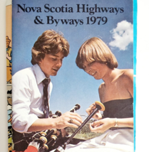 1979 Nova Scotia Road Map Highways Byways Folding Vintage 37.5&quot; x 23.5&quot; F8C - $746.18 MXN