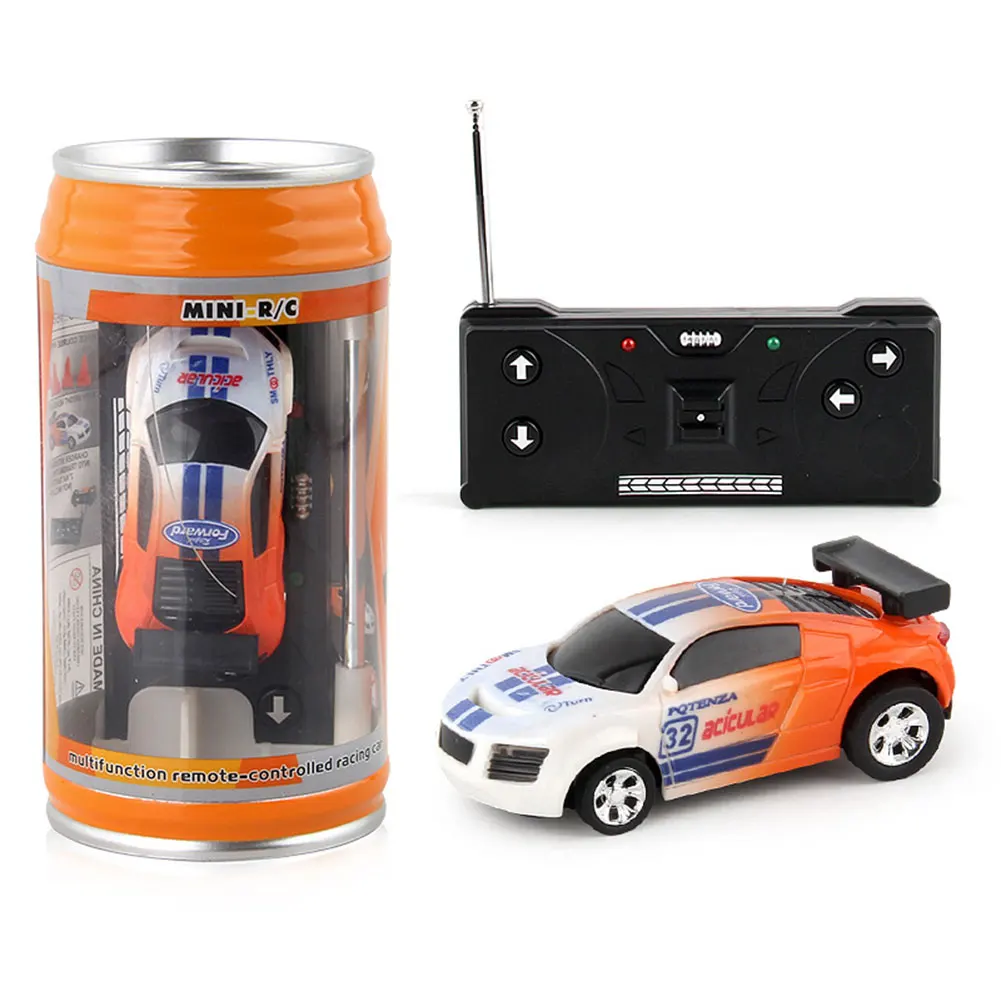 Coke Can Mini Cans RC Car Battery Operated Plastic Remote Control Racing Vehicle - £7.93 GBP+