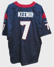 Case Keenum #7 Houston Texans NFL Sewn Red AFC Blue Nike 2014 Football Jersey 56 - £38.99 GBP