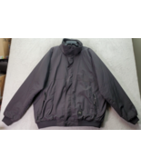 Helly Hansen Storm Jacket Men XL Gray Nylon Pockets Long Sleeve Logo Ful... - £29.08 GBP