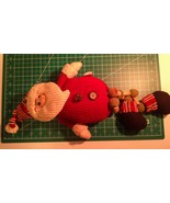 Santa /elf christmas plush two item   vintage decoretion - €12,78 EUR