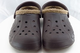 Crocs Size 7 M Brown Clog Synthetic Men Shoes - $19.75
