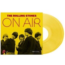 The Rolling Stones On Air Vinyl New! Limited Yellow Lp! Satisfaction Mick Jagger - £35.61 GBP