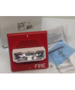 NEW Wheelock CH70-24MCW-FR Fire Alarm Chime Strobe Wall Red - $132.46 CAD