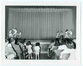 Dance Recital 8x10 B&amp;W Photo Showing Part of the Audience 1950&#39;s - £14.05 GBP