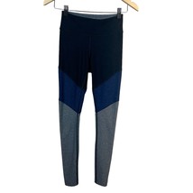 Outdoor Voices Leggings Womens XS Colorblock Gray Blue 7/8 Springs Yoga ... - £23.61 GBP