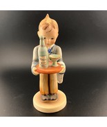 Vintage Goebel Hummel 154/0 “Waiter”Full Bee 6.5&quot; wine boy - $89.51 CAD