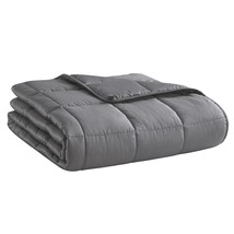 Weighted Blanket (Dark Grey48&quot;x72&quot;-15lbs) Cooling Breathable Heavy Blanket Mi... - £27.69 GBP