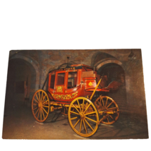 Postcard Covered Stage Coach Chrome Unposted - £5.47 GBP