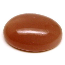 Large 16Ct Natural Pink Moonstone Oval Cabochon Fine Gemstone - £25.01 GBP