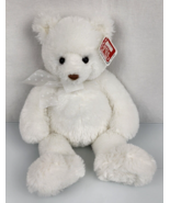 Gund Big Brighton Plush Teddy Bear 18&quot; White Stuffed Animal 15235 NEW - $39.59