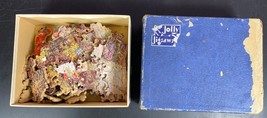 Jolly Jigs Jigsaw Breakfast at the Three Pigeons Wooden Shaped Puzzle Vtg Rare - £135.67 GBP