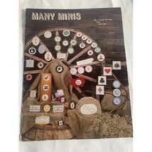 Many minis by Anne Brinkley counted cross stitch design book - $6.92