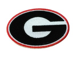 Georgia Bulldogs NCAA College Football Embroidered Sew On Iron On Patch UGGA - £5.17 GBP+