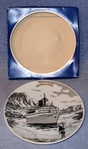 Porsgrund Porcelain Cunard Ship Lines Plate Sagafjord 1991 Norway - £6.33 GBP