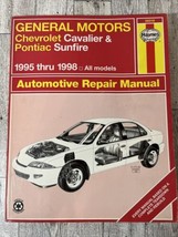 GM Chevrolet Cavalier Pontiac Sunfire Haynes Repair Manual 1995-1998 #38016 - $10.39