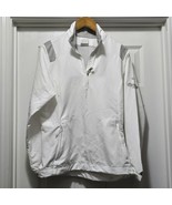Nike Golf 2010 Opening Day Women&#39;s Windproof Jacket 333078-100 White Gra... - $62.38