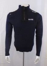 Raw Craft Technical Outerwear Medium Blue Pullover Sweater Designed In T... - £9.82 GBP