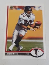 Andre Rison Atlanta Falcons 1991 Upper Deck Card #173 - £0.77 GBP