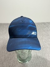 Under Armour Golf Hat Cap Stretch M/L Blue Performance HeatGear Mens Out... - $19.79