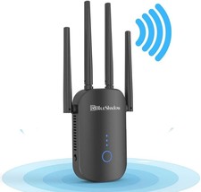 WiFi Extender 1200mbps Covers Up to 1000 Sq. Ft and 20 Devices WiFi Extender Sig - £34.86 GBP