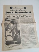 Vintage 1970s University of Oregon Ducks Game Program UofO Basketball 70s - £7.74 GBP