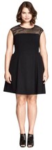 H&amp;M Plus Black Sleeveless Dress Size 20 NEW W TAG - £51.06 GBP