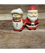 mr. &amp; Mrs. Santa Clause salt and pepper shakers - €10,48 EUR