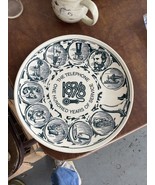 1976 The Telephone One Hundred Years Of Service Plate 10” - €79,92 EUR