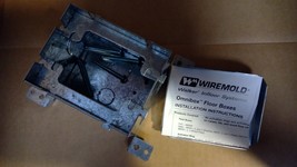  Wiremold 880S1 (WALKER) Deep Outlet Floor Box Single gang-Steel Concret... - $962.01 MXN