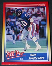 Tradin Cards / Sports Cards - 1990 SCORE All Pro MIKE SINGLETARY Card# 570 - $95.18 MXN