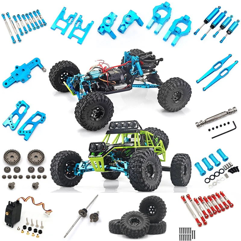 Game Fun Play Toys WAames 12428 12423 RC Car all upgrade metal parts RC truck Fr - £22.91 GBP